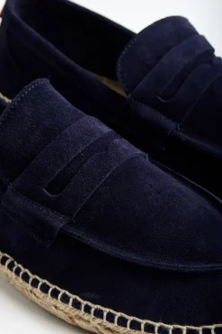 Cala 1789 Espadrilles Mocassin Cuir Marina Marine MARINA LEATHER Clearance