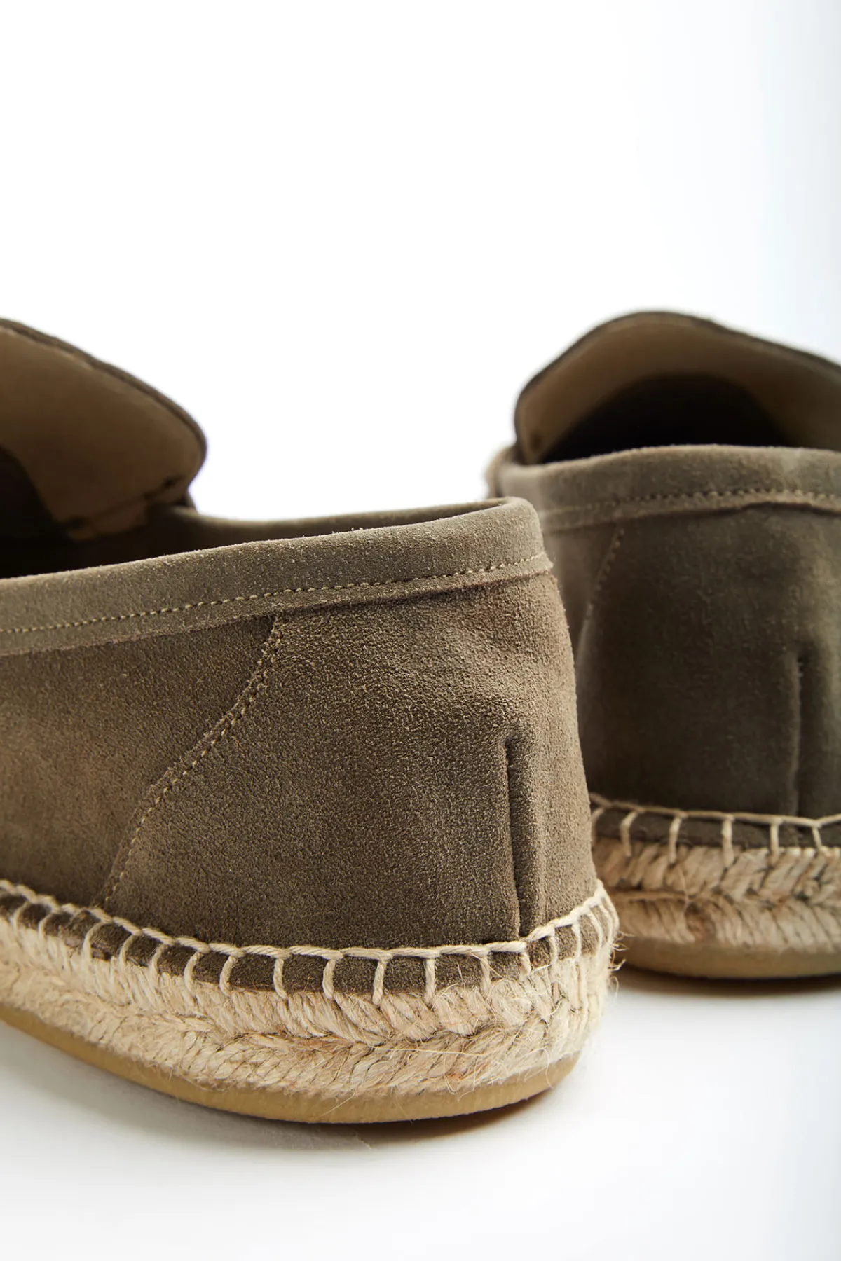 Cala 1789 Espadrilles Mocassin Cuir Marina Kaki MARINA LEATHER Best