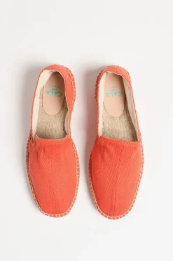 Cala 1789 Espadrilles oranges Homme Slipon Bonifacio New