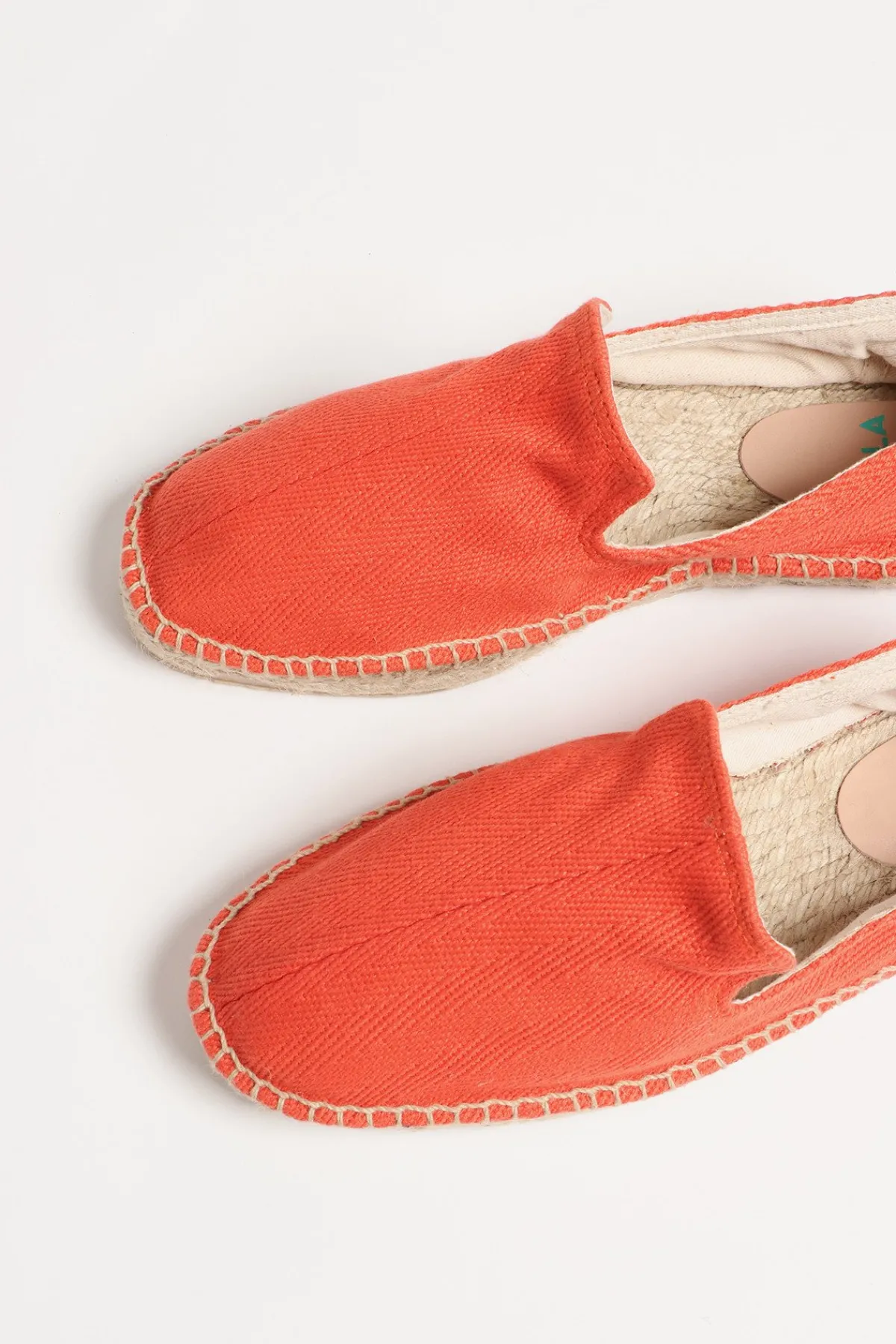 Cala 1789 Espadrilles oranges Homme Slipon Bonifacio New