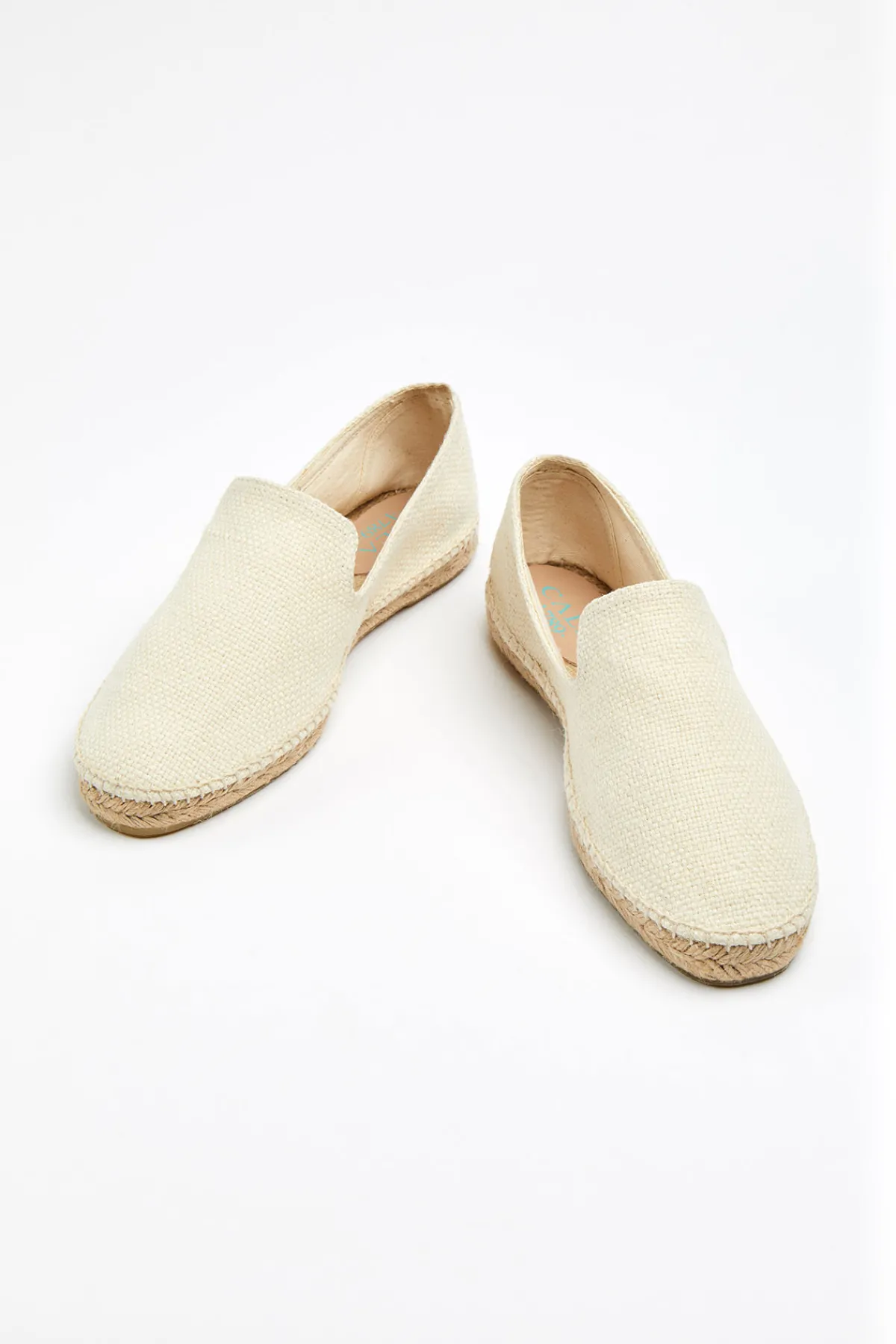 Cala 1789 Espadrilles Slip On écru SLIPON COTON Sale