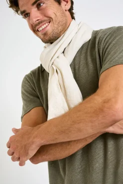 Cala 1789 Foulard en lin naturel ELIAS LINDYE Clearance
