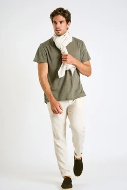 Cala 1789 Foulard en lin naturel ELIAS LINDYE Clearance