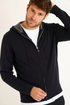 Cala 1789 GILET A CAPUCHE MARINE LUCA MONZA Online