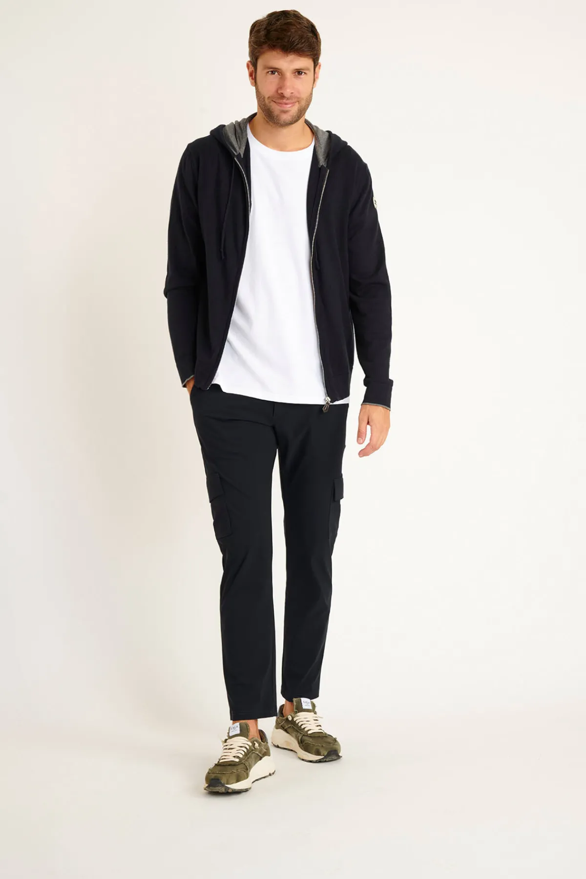 Cala 1789 GILET A CAPUCHE MARINE LUCA MONZA Online