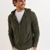 Cala 1789 Gilet zippé kaki LUCA MERCATI Fashion