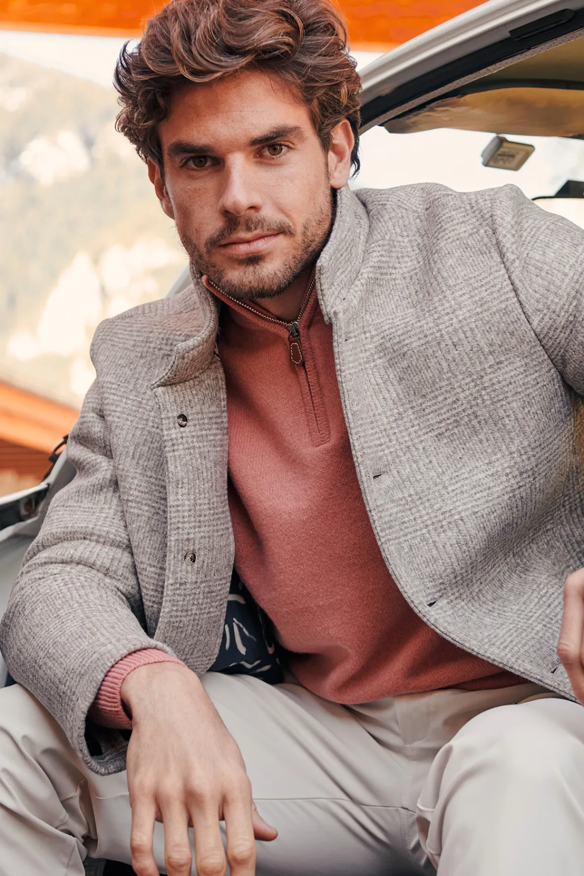 Cala 1789 Manteau beige UMBERTO VENITIE Clearance
