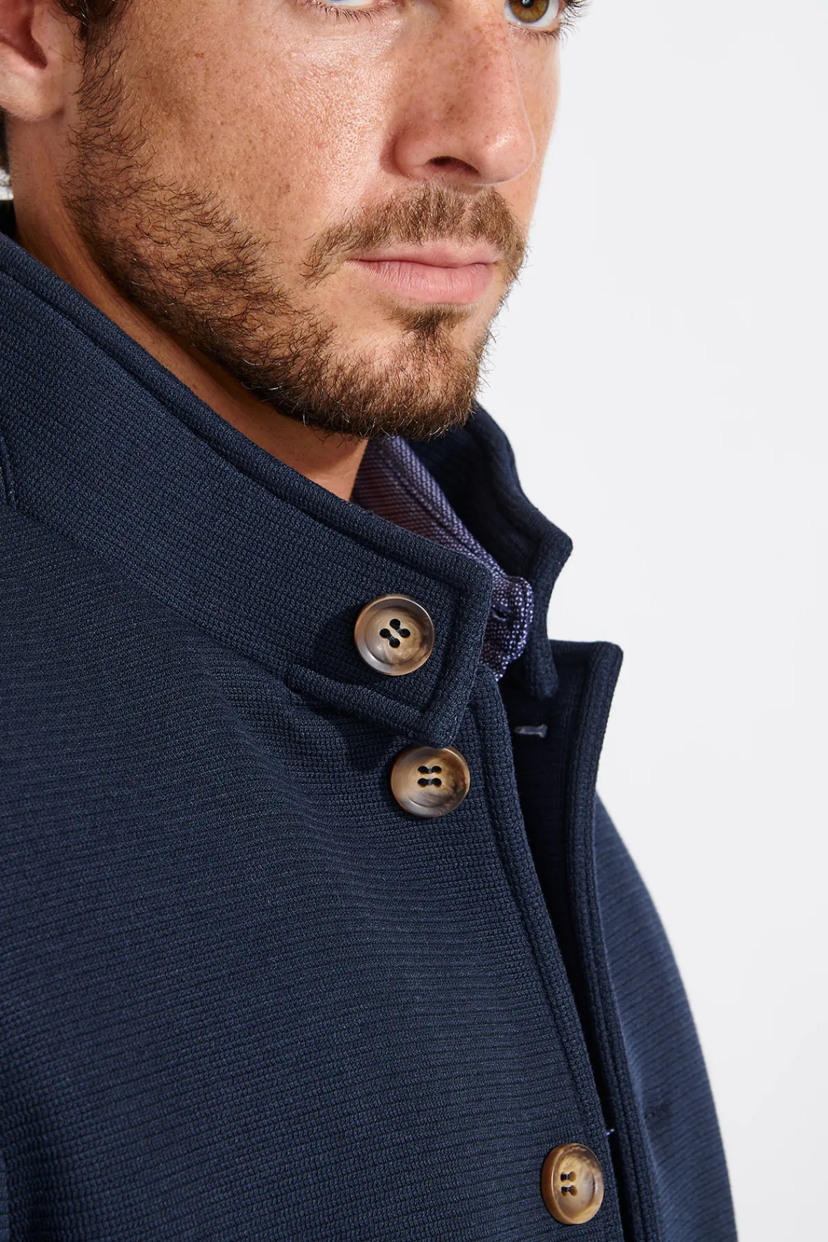 Cala 1789 Manteau marine UMBERTO BERGAME New