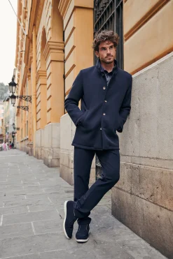 Cala 1789 Manteau marine UMBERTO BERGAME New