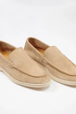 Cala 1789 Mocassin en cuir beige RIMINI HARBOR Sale