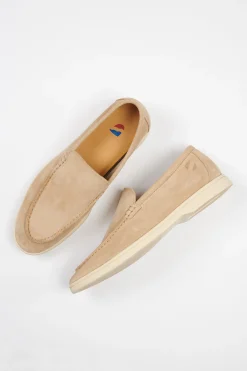 Cala 1789 Mocassin en cuir beige RIMINI HARBOR Sale