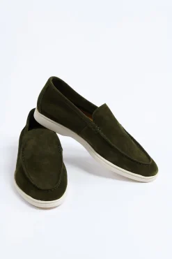 Cala 1789 Mocassin en cuir kaki RIMINI HARBOR Best