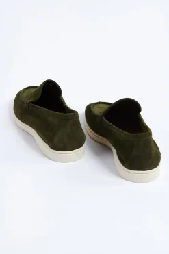 Cala 1789 Mocassin en cuir kaki RIMINI HARBOR Best