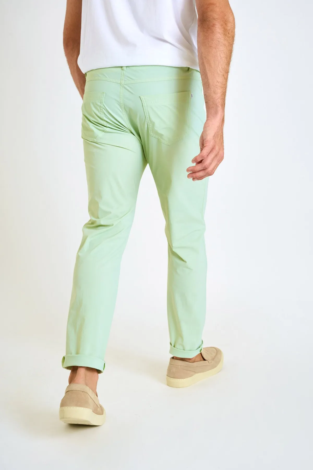 Cala 1789 Pantalon amande SIMON LESCADA Discount