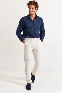 Cala 1789 Pantalon Beige écoresponsable Chino Arenza Clearance