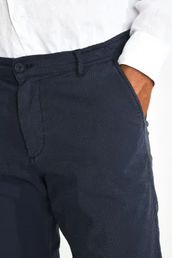 Cala 1789 Pantalon bleu marine ETIENNE MOGLIANO Discount