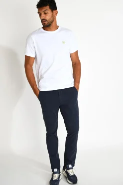 Cala 1789 Pantalon bleu marine ETIENNE MOGLIANO Discount