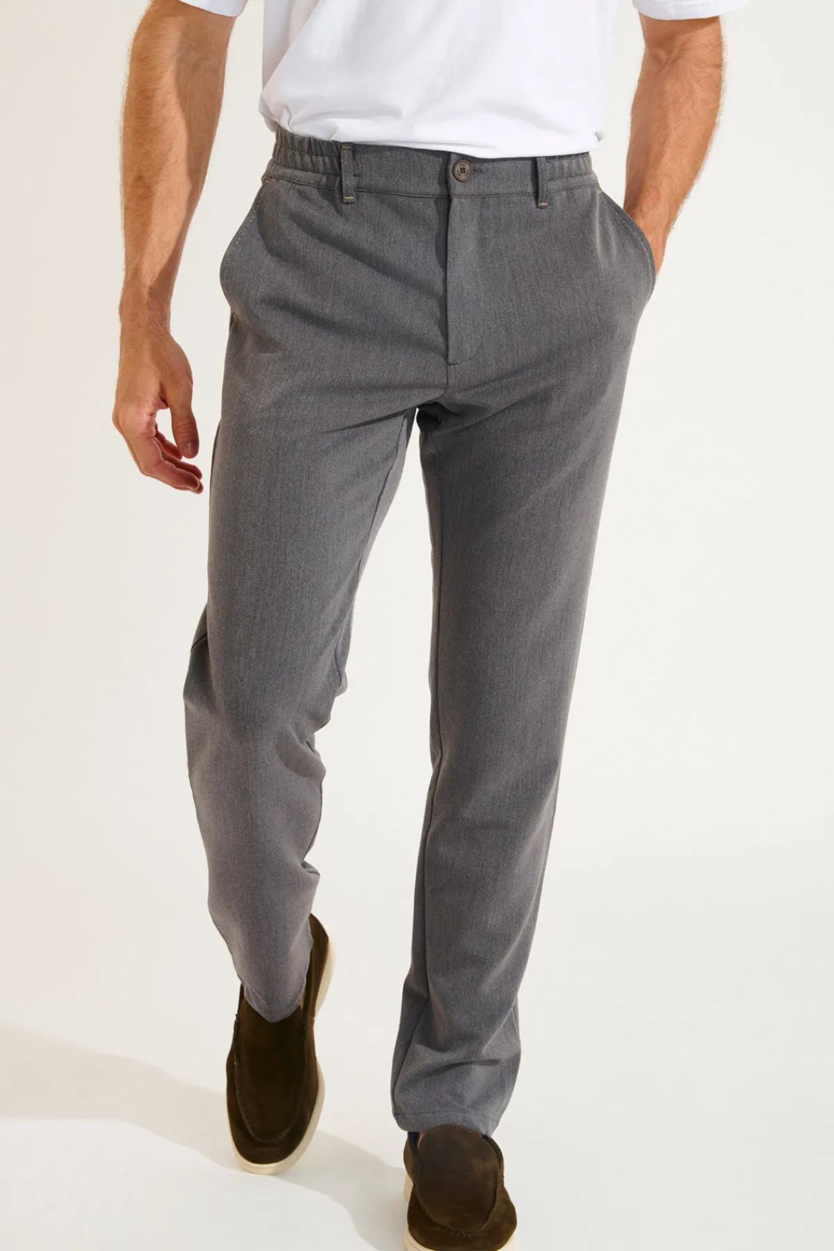 Cala 1789 PANTALON CHINO GRIS SERGE MAIORCA Outlet