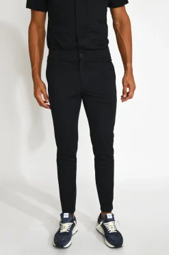 Cala 1789 Pantalon chino noir Serge TRIESTE Online