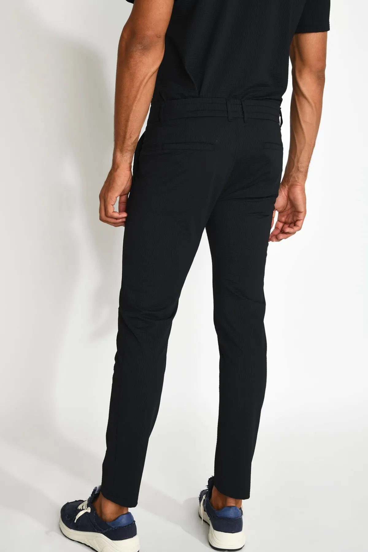 Cala 1789 Pantalon chino noir Serge TRIESTE Online
