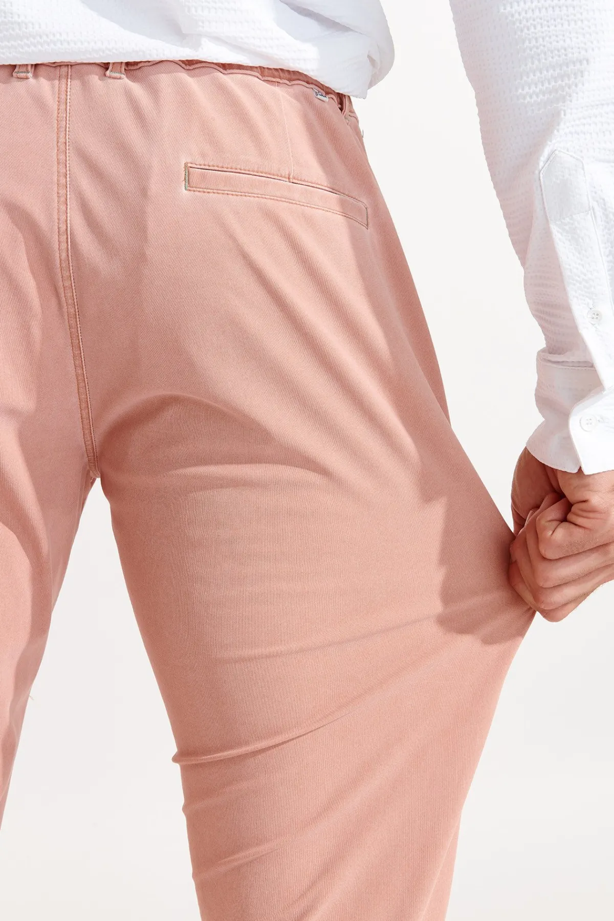 Cala 1789 Pantalon chino rose ARNO POSITANO Outlet