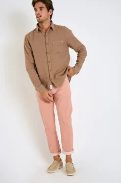 Cala 1789 Pantalon chino rose ARNO POSITANO Outlet