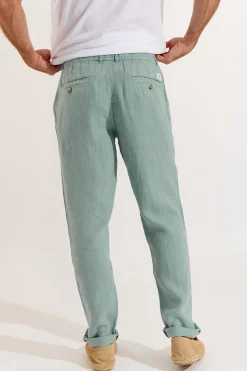 Cala 1789 Pantalon en lin CHINO LINDYE Clearance