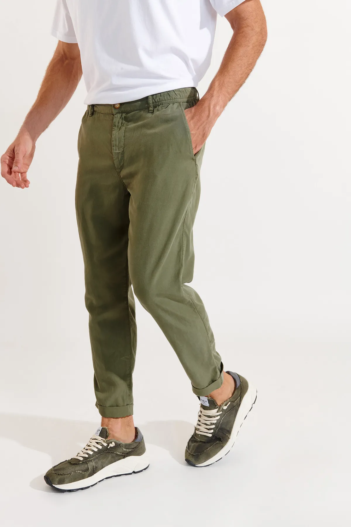 Cala 1789 Pantalon Kaki écoresponsable Chino Arenza Fashion
