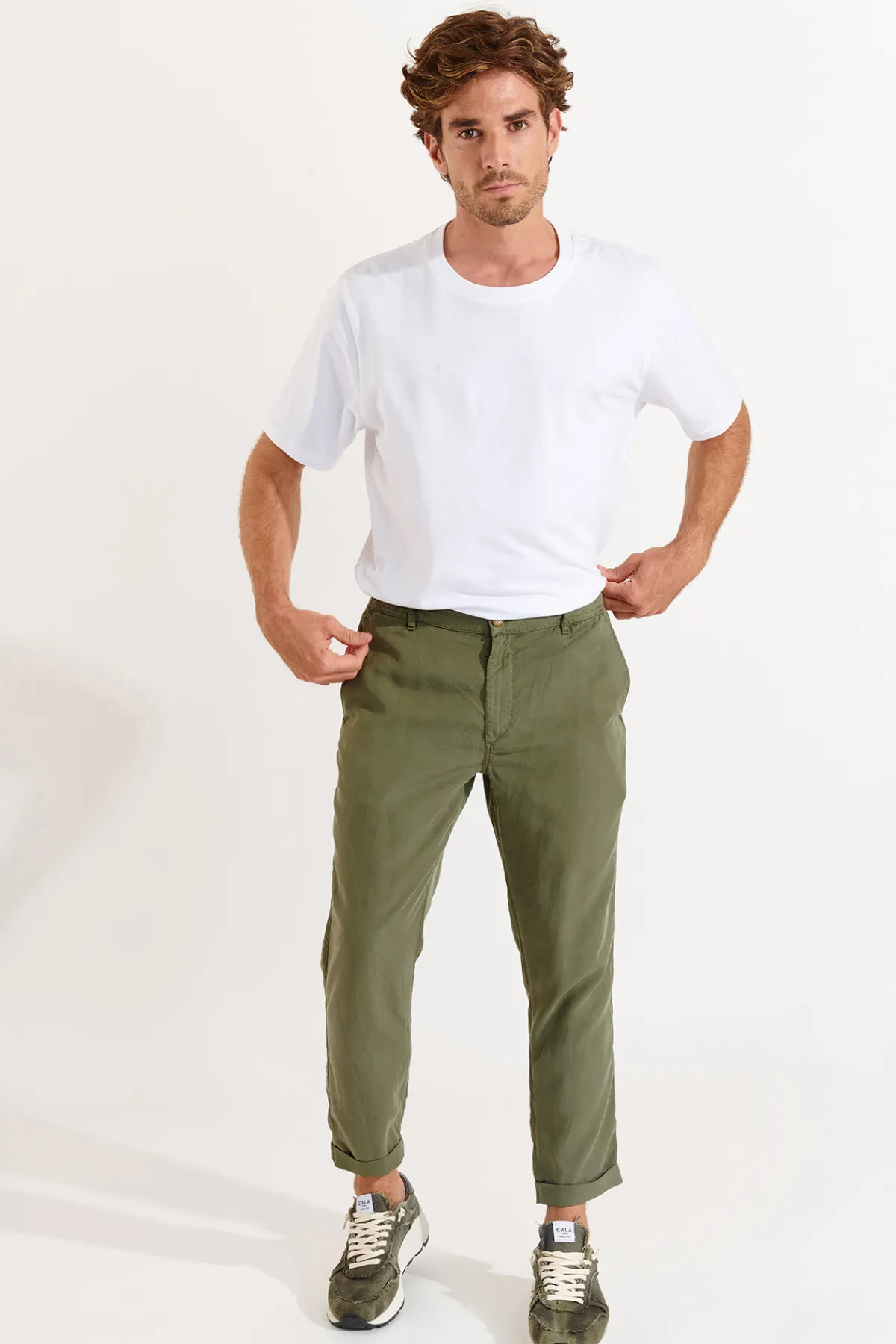 Cala 1789 Pantalon Kaki écoresponsable Chino Arenza Fashion