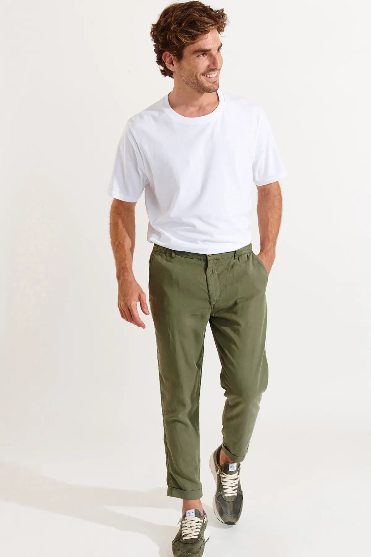 Cala 1789 Pantalon Kaki écoresponsable Chino Arenza Fashion