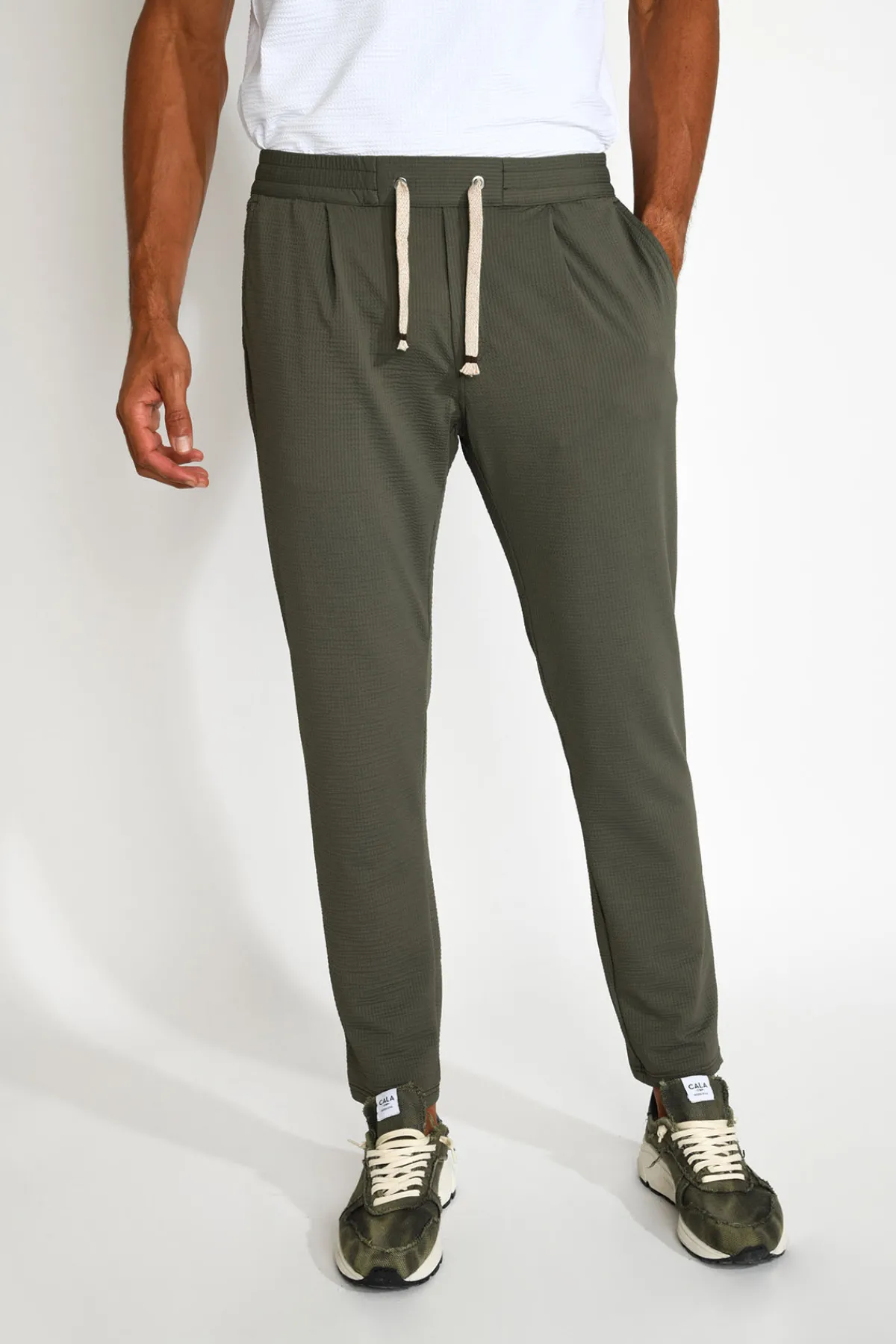 Cala 1789 Pantalon kaki PAOLO TRIESTE Clearance