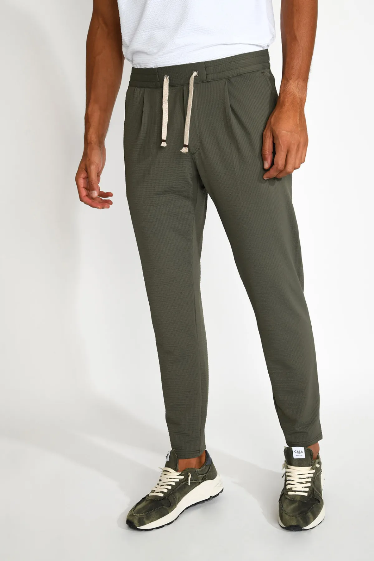 Cala 1789 Pantalon kaki PAOLO TRIESTE Clearance