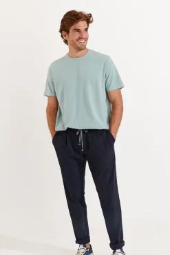 Cala 1789 Pantalon marine PAOLO LESCADA Online