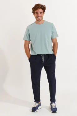 Cala 1789 Pantalon marine PAOLO LESCADA Online