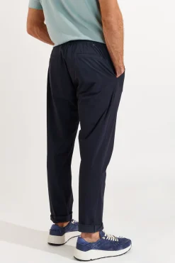 Cala 1789 Pantalon marine PAOLO LESCADA Online