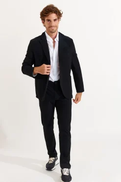 Cala 1789 Pantalon Noir Serge Lescada Sale