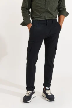 Cala 1789 Pantalon noir stretch CONOR LESCADA New