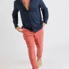 Cala 1789 Pantalon safran en lin Chino Lindye Clearance