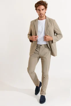 Cala 1789 Pantalon stretch beige - SERGE LESCADA Best