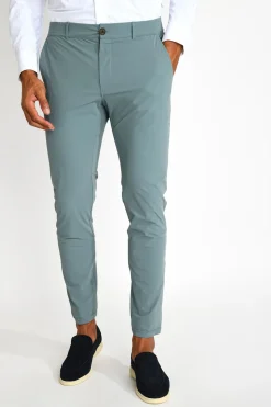 Cala 1789 Pantalon stretch bleu glacier SERGE LESCADA Hot