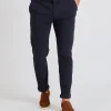 Cala 1789 Pantalon stretch bleu marine - SERGE LESCADA Sale