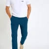 Cala 1789 Pantalon stretch bleu SERGE LESCADA Clearance