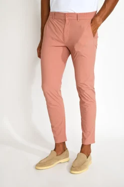 Cala 1789 Pantalon stretch bois de rose SERGE LESCADA Sale