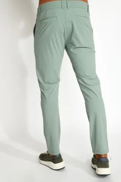 Cala 1789 Pantalon stretch vert mousse SERGE LESCADA Outlet