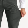 Cala 1789 Pantalon stretch vert sapin SERGE LESCADA Fashion