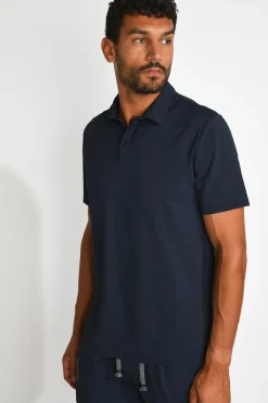 Cala 1789 Polo bleu marine VASCO TRIESTE Online