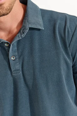 Cala 1789 Polo denim bleu VASCO SORANZO New