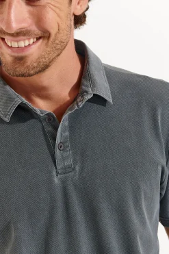 Cala 1789 Polo gris VASCO SORANZO Hot