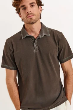 Cala 1789 Polo marron VASCO SORANZO Hot