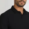 Cala 1789 Polo noir VASCO BAIABLUE Online